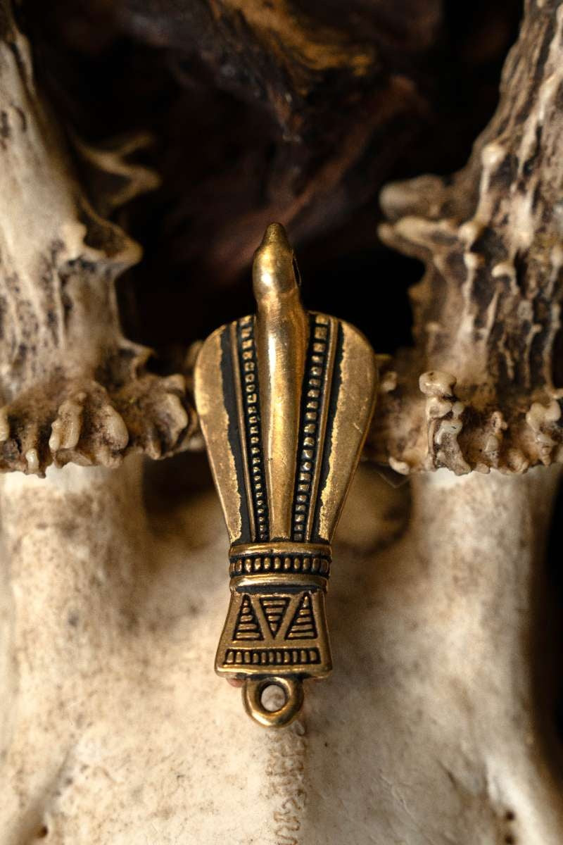 Romeinse vogelfibula, brons