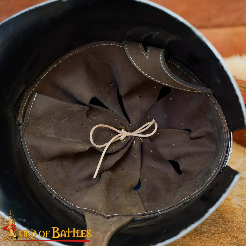 15e eeuwse Italiaanse barbute, 1.6 mm