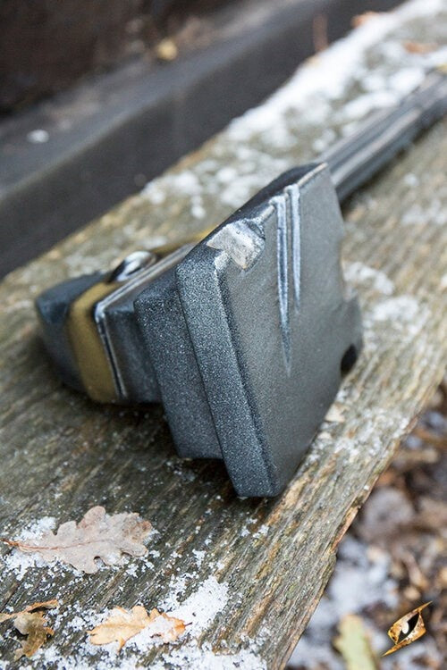 LARP War hammer with precious stone