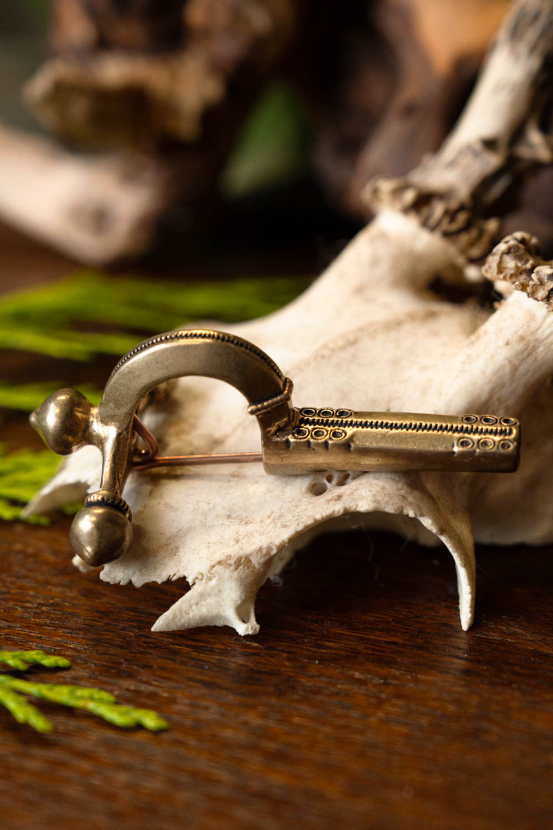 Rzymska strzałka kusza, brąz