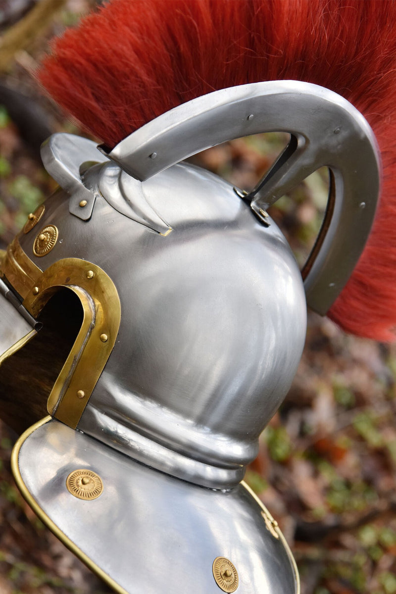 Romeinse centuriohelm, Weisenau, 1-1.2 mm