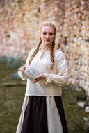 Chemise Fleur crème 