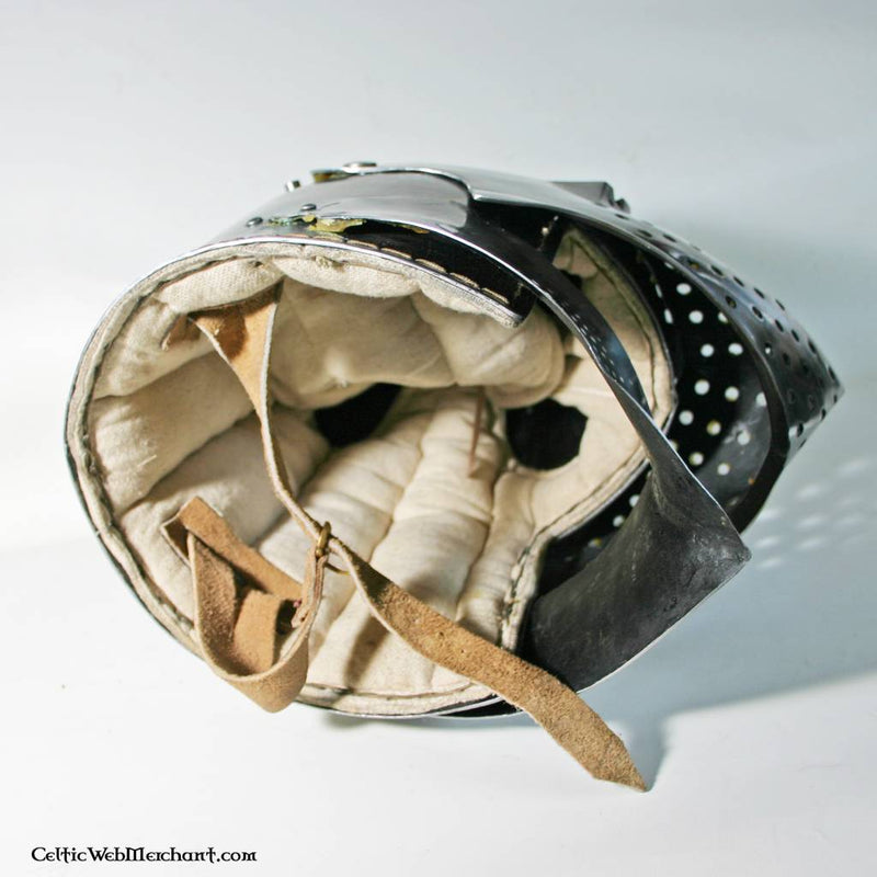 Franse grote bascinet, 2 mm (battle-ready)