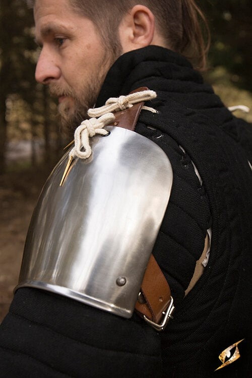 Spaulders Churburg, gepolijst, 1 mm