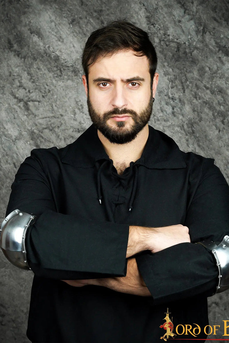 Couter del XIV secolo, armatura per i gomiti, 1,6 mm 