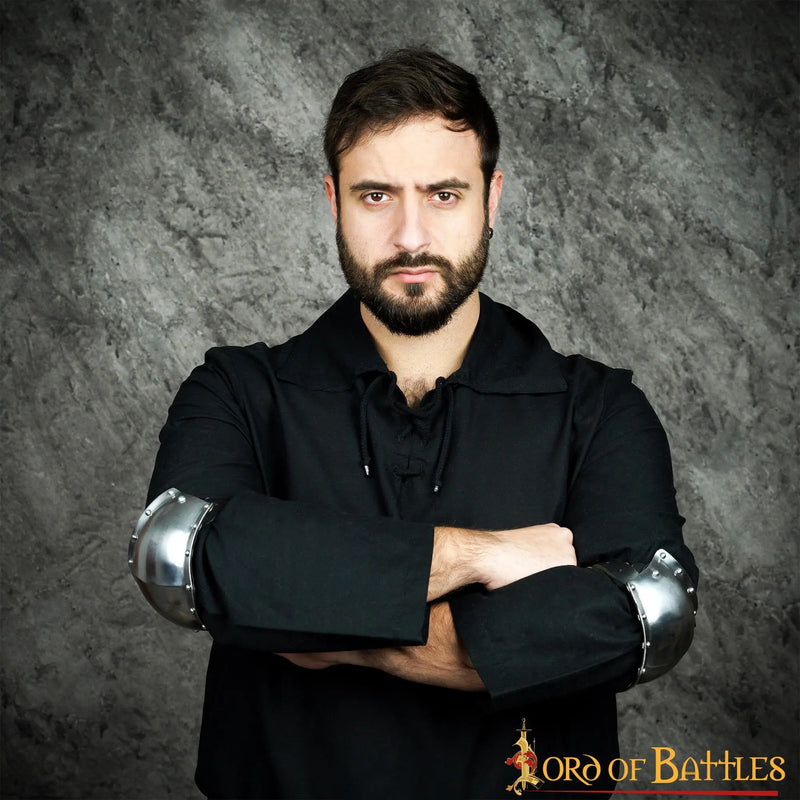 14th century couters, elbow armor, 1.6 mm