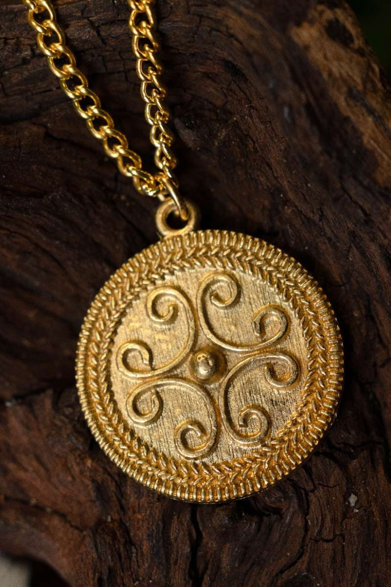 Romeinse filigraanhanger, 2e-3e eeuw n.Chr., tin