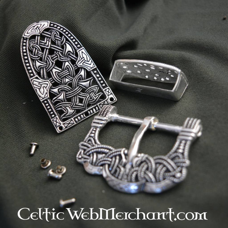 Gokstad bältesbeslag silver 