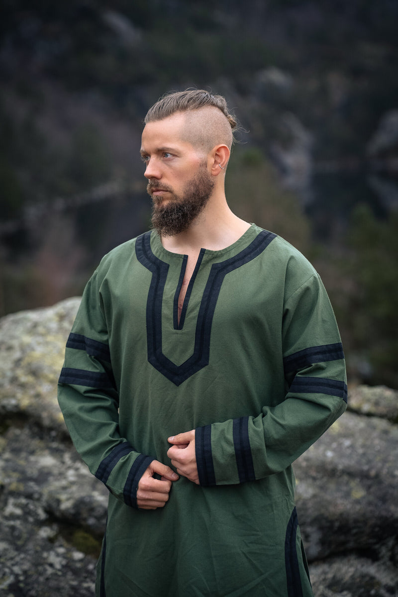 Viking tunika Björn, grön 