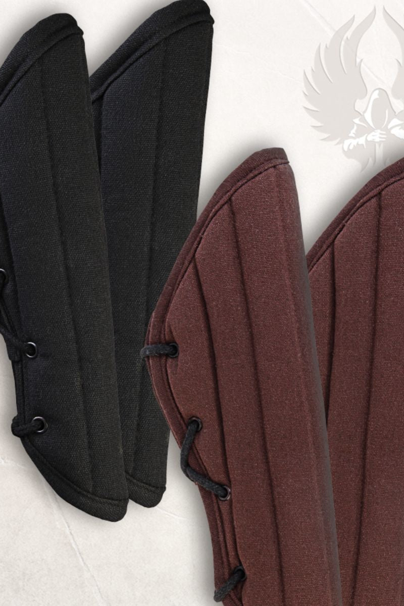 Gambeson armbeschermers Leopold creme