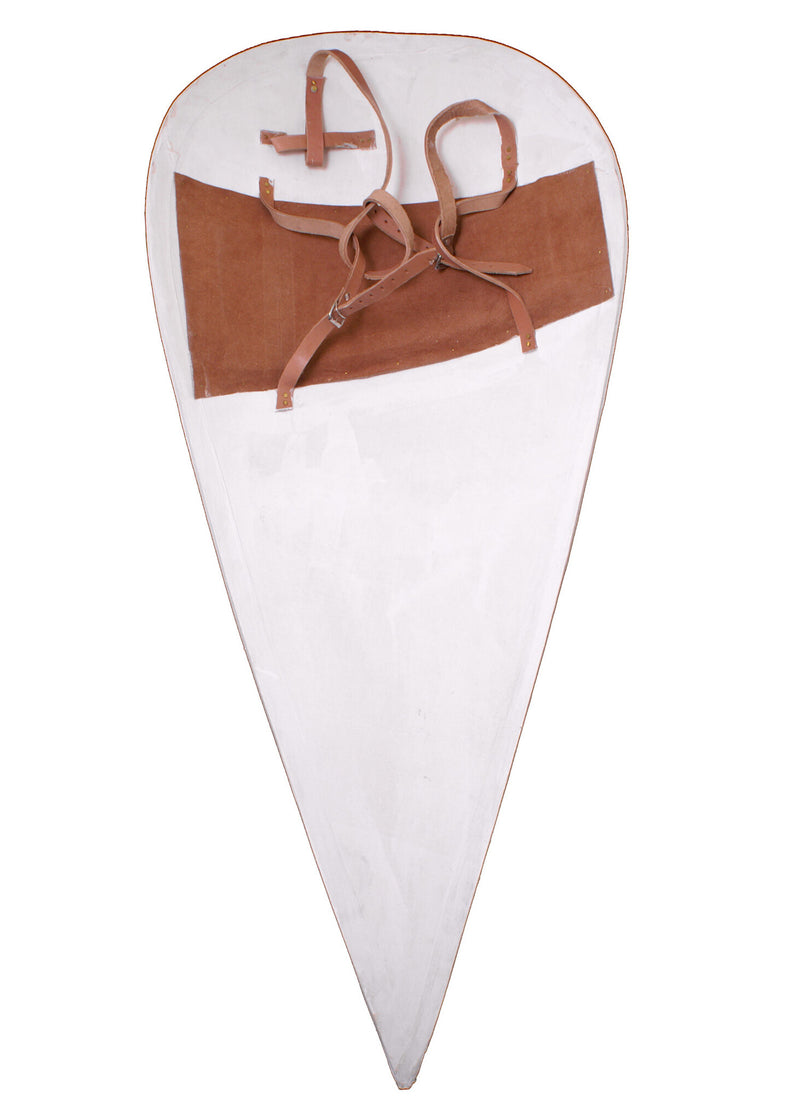 Normannisk drage skjold, ufarvet 