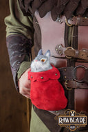 Buidel met konijn Roger - Rood