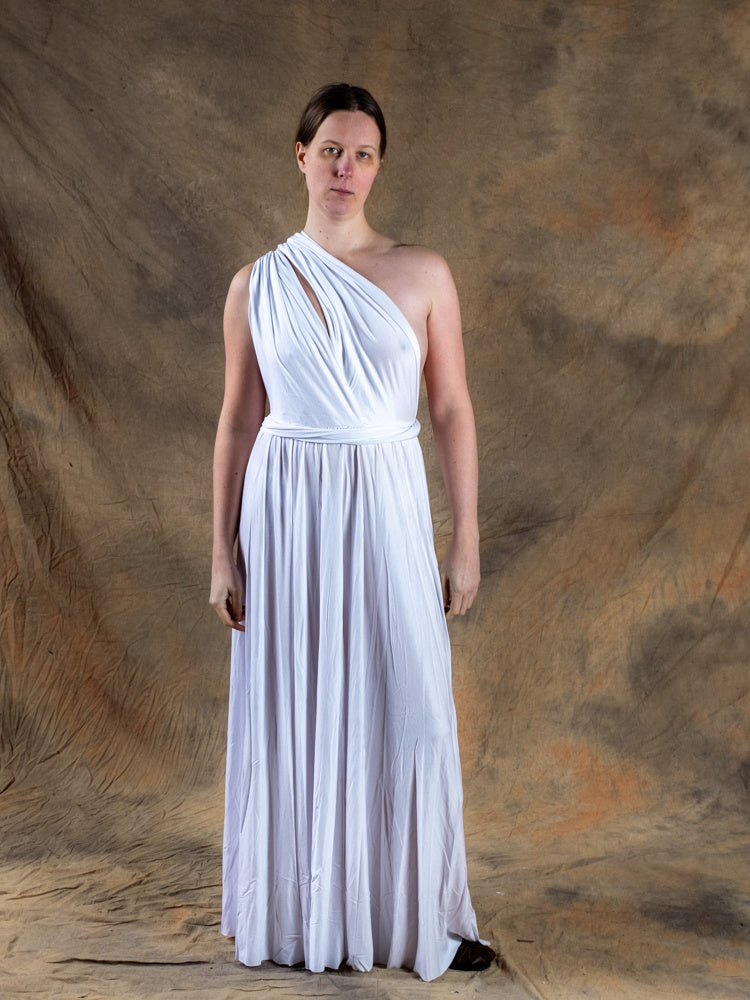 Godinnen Jurk Aphrodite, wit