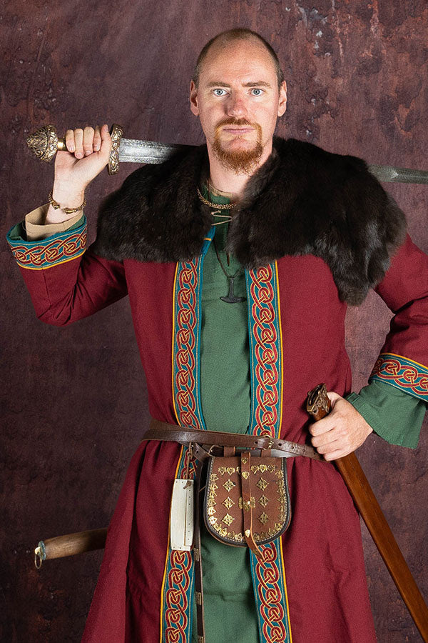 Bont kraag Alaska, zwart