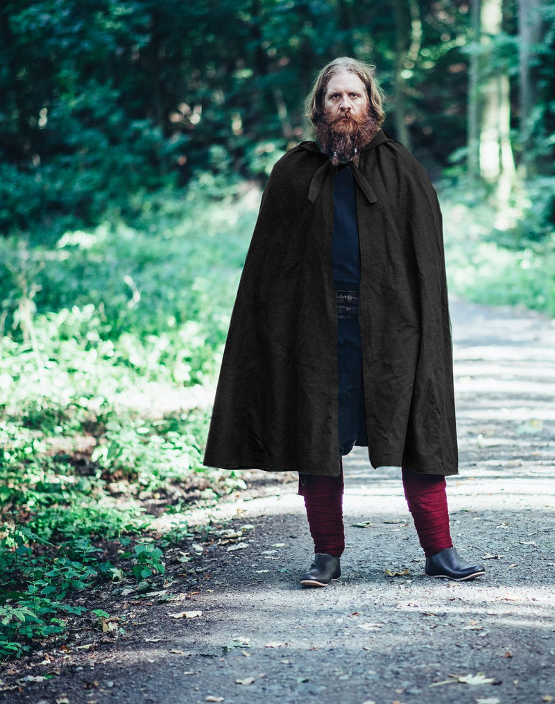 Mantel Milisant, schwarz