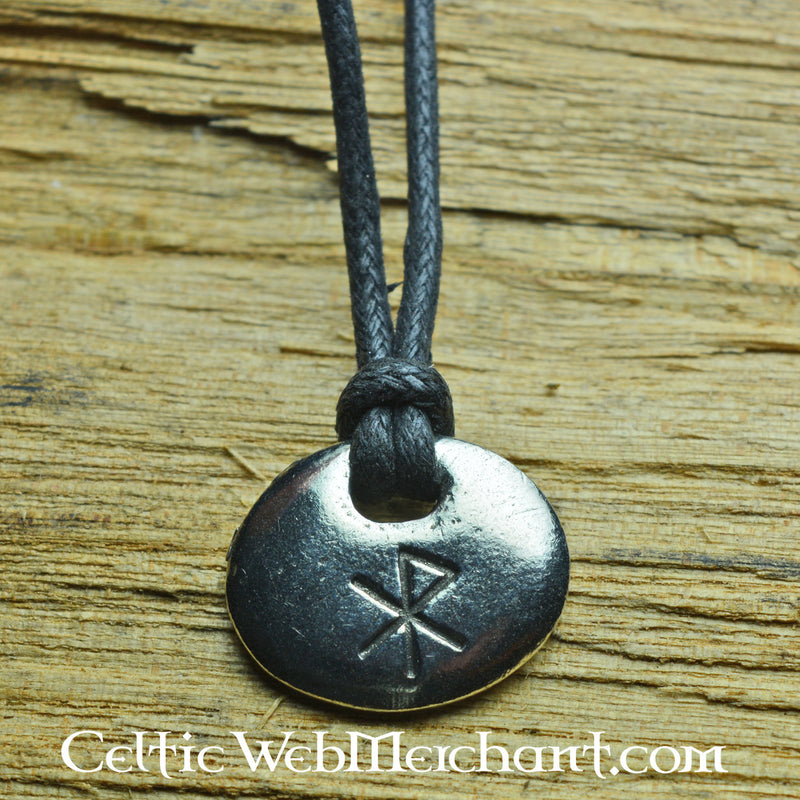 Rune jewel love, pewter