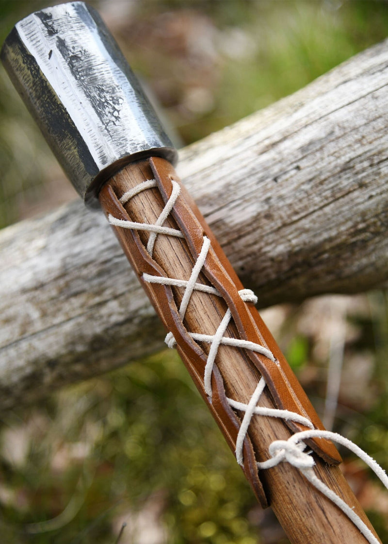 Étui en cuir pour hache, brun 