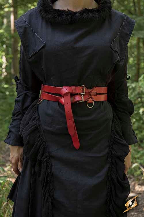 Twin X-Gürtel, rot, 110 cm 