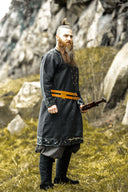 Viking tunika farulfr, sort