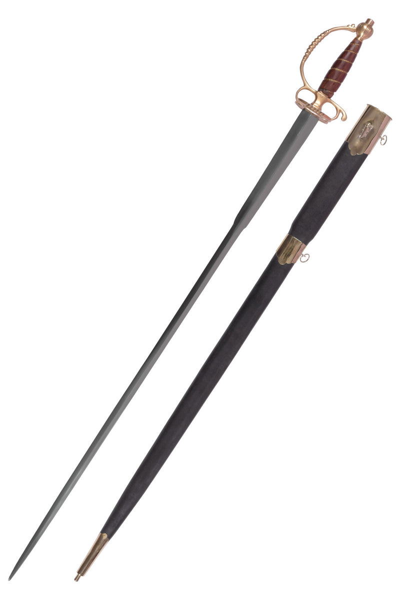 18e eeuwse colichemarde, semi-scherp