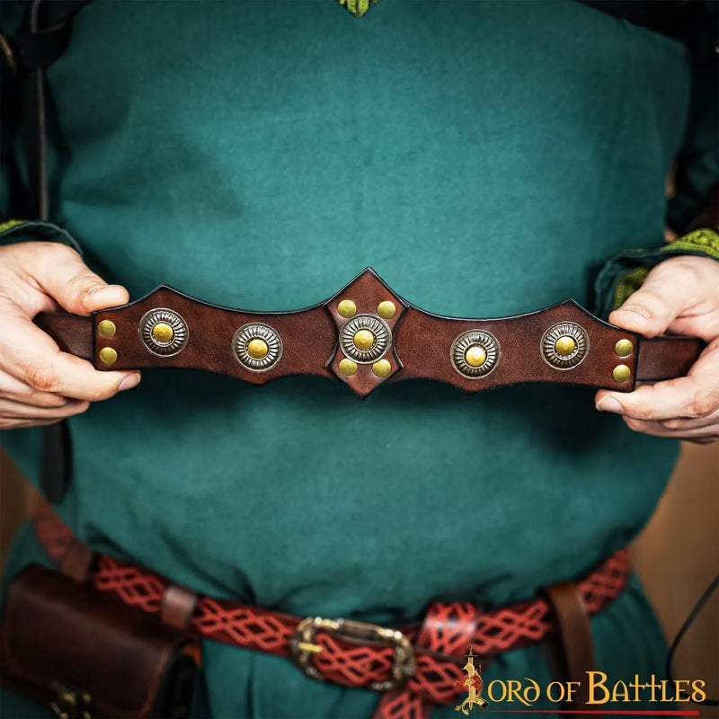 Corona Aldon, cuero, marrón 