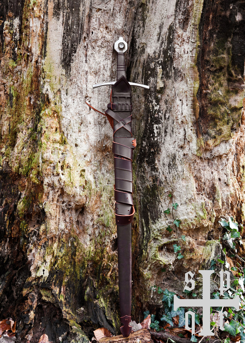 Middelalderlig sværd Oakeshott XVI, halvskarpt 