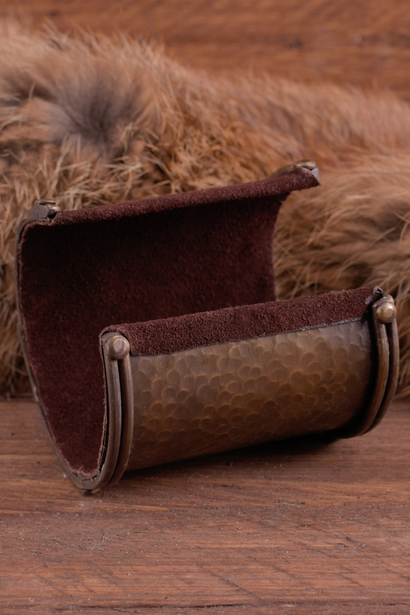 Keltisk armband med triskelion, mässing 