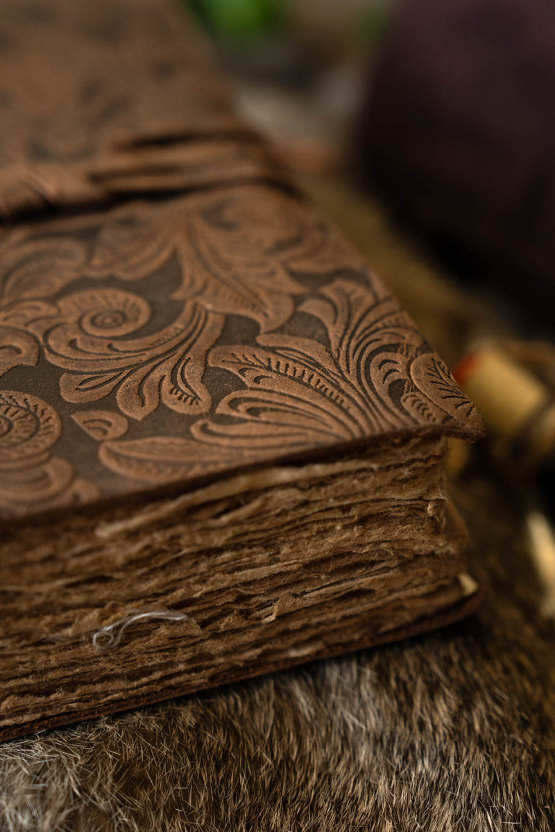 Livre en cuir vintage Cordoba 