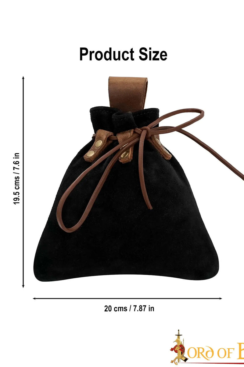 Middeleeuwse buidel Amelyn, bruin