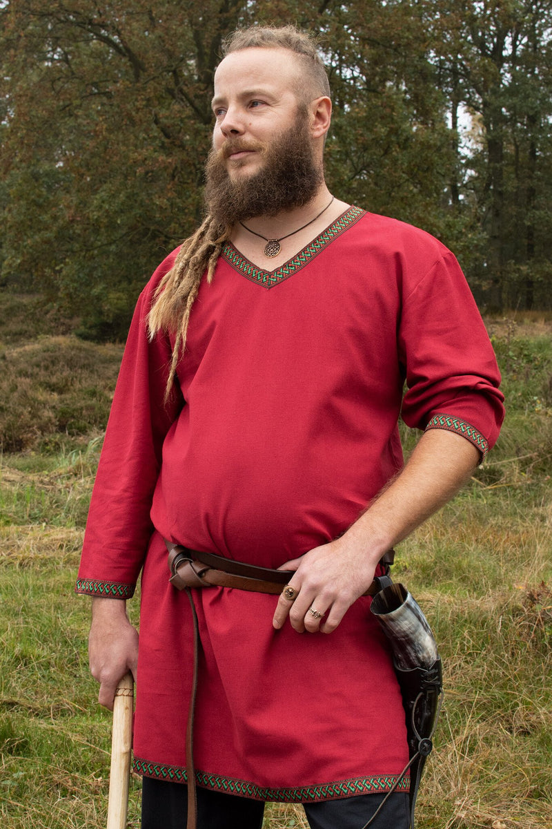 Donkerrode Vikingtuniek