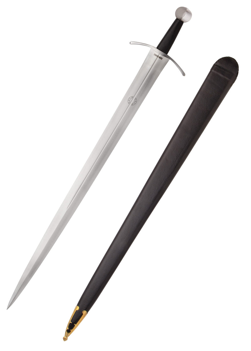 14. århundrede sværd Hundredeårskrigen, Royal Armouries, halvskarpt 