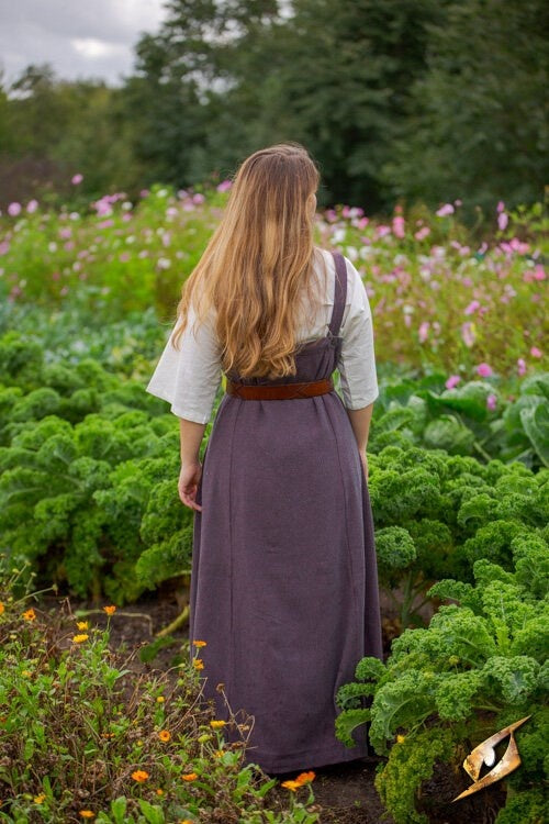 Viking hangeroc Frida vissegraat, bordeauxrood