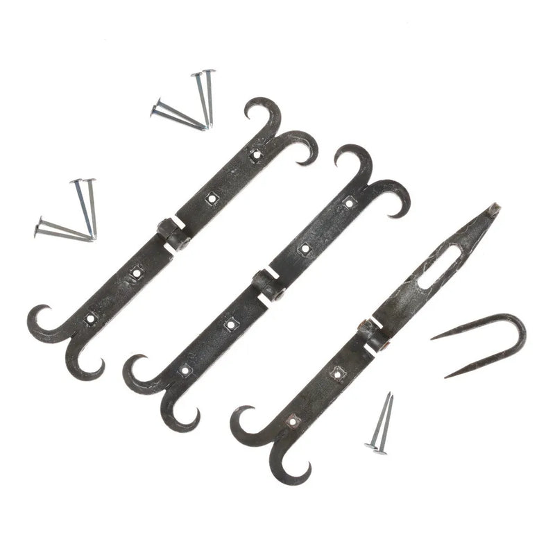 Set middeleeuwse scharnieren