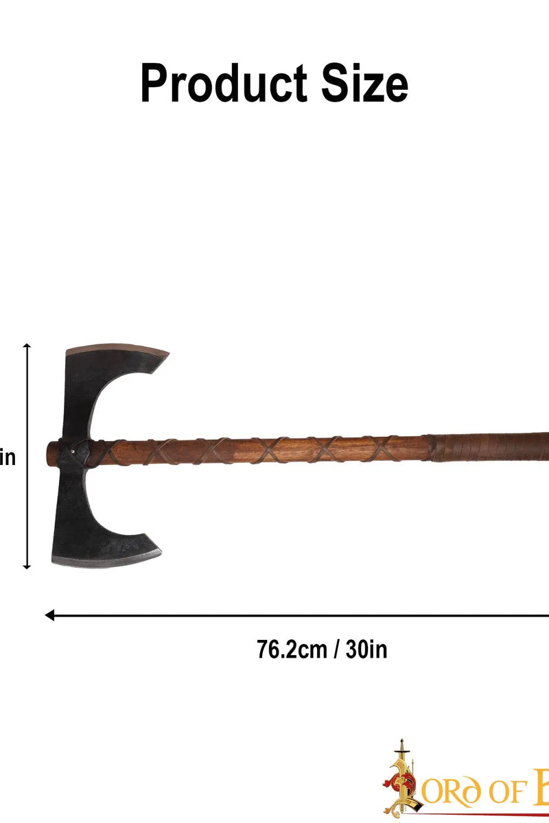 Dobbeltøkse Cedric, halvskarpt 