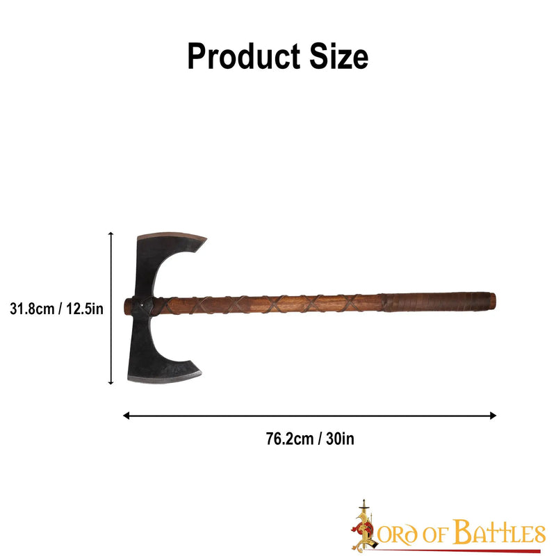 Dobbeltøkse Cedric, halvskarpt 