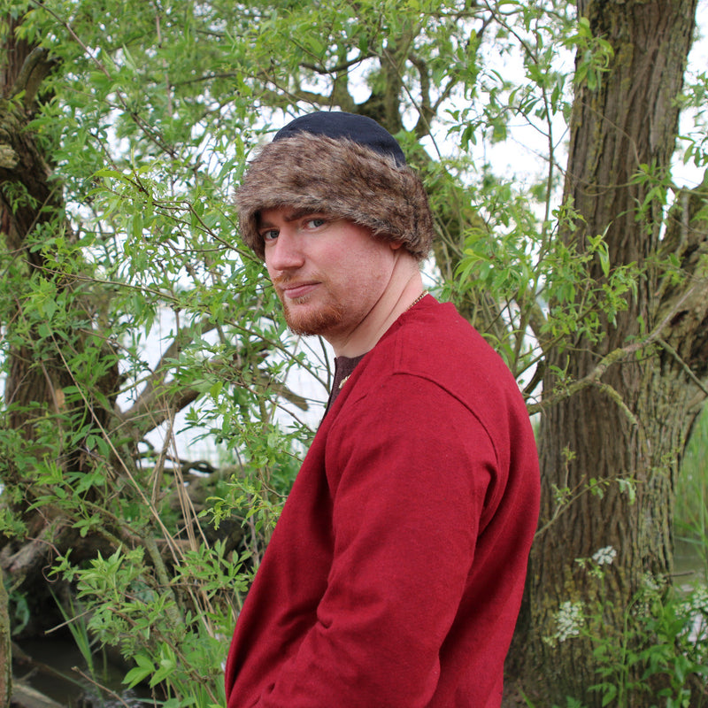 Birka chapeau viking, noir 