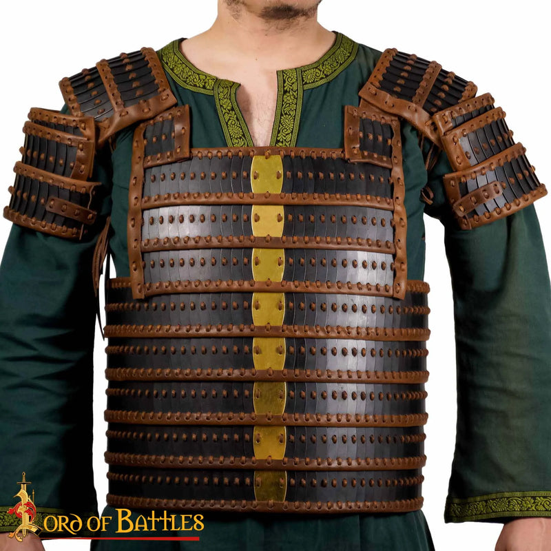 Viking lamelpantser Visby, gebronsd