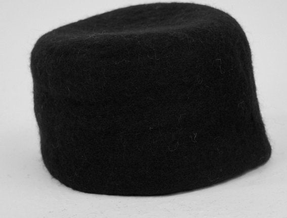 15e eeuws dopje Dürer, zwart, wolvilt