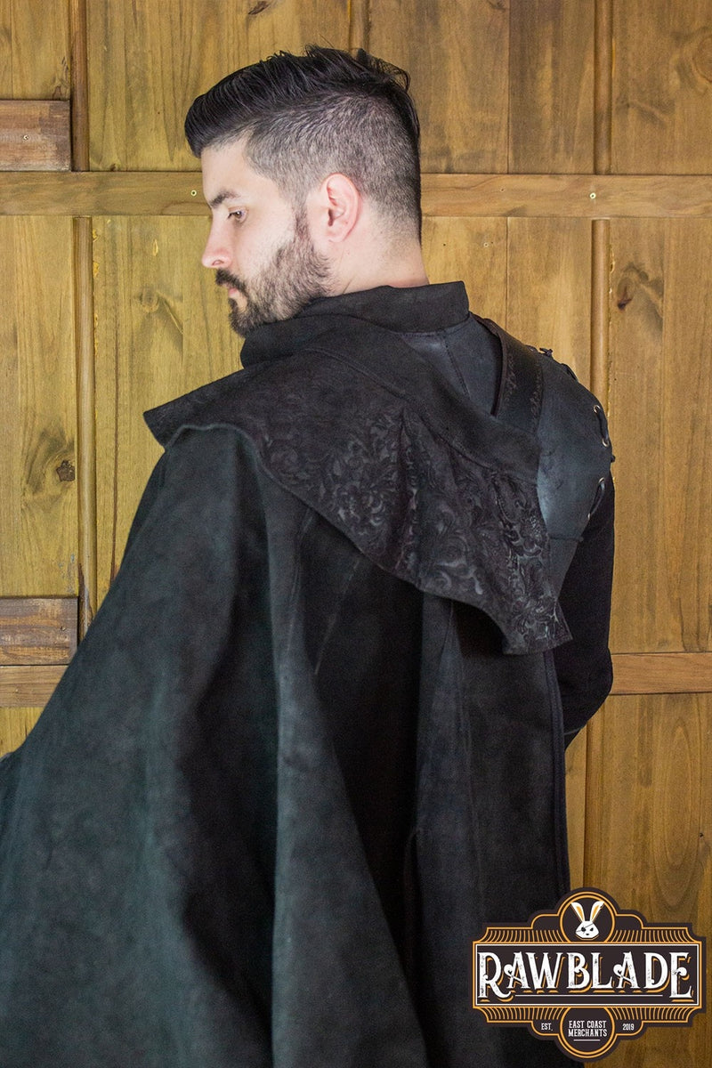 Agrippa mantel- Zwart