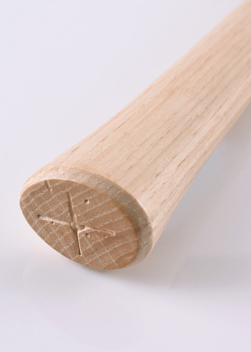 Bijlsteel, 56 cm lang, 3,4x2,4 cm