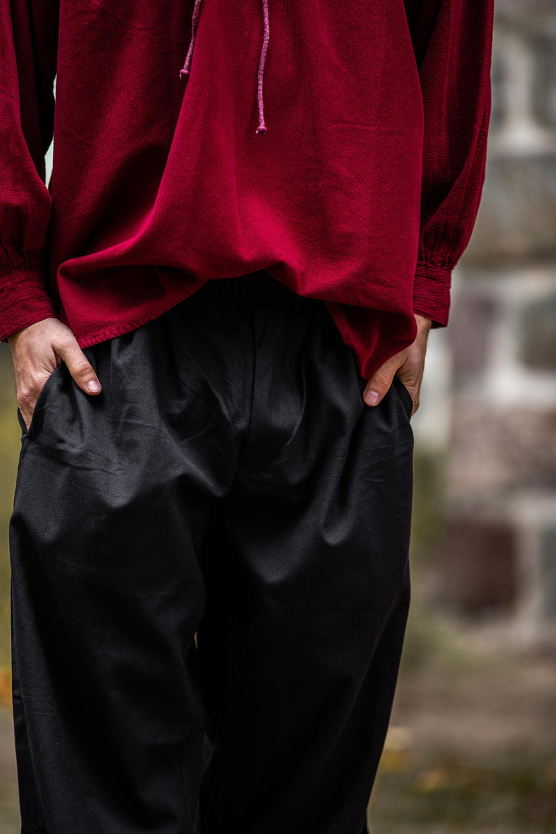 Driekwartsbroek, zwart