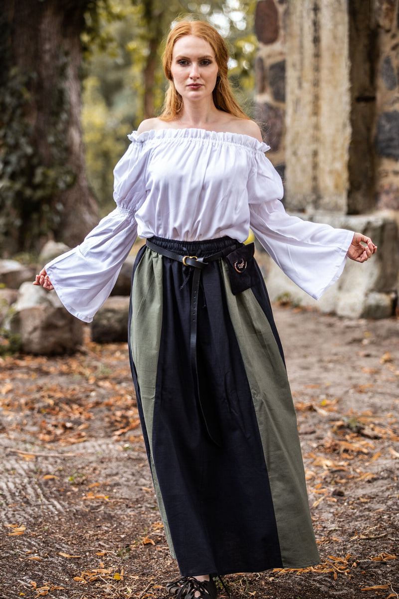 Renaissanceblouse, wit