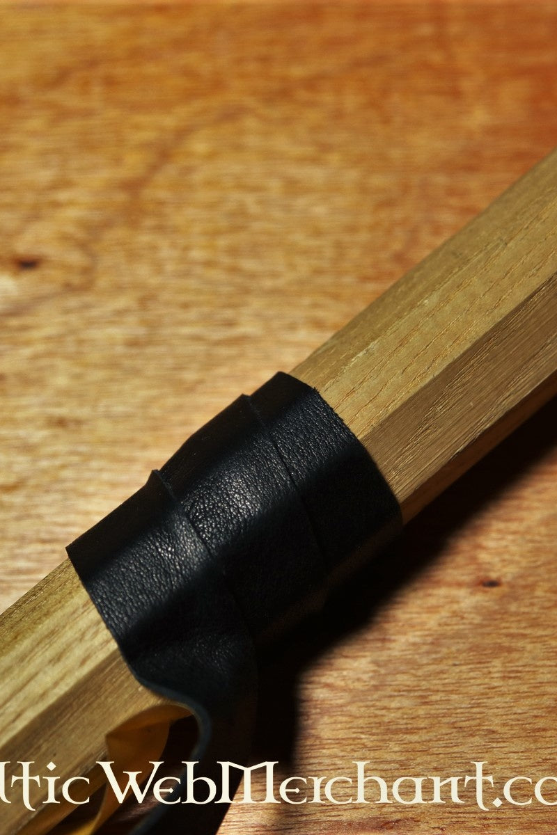 Zelfklevende leren strip voor booggrippen en speerschachten