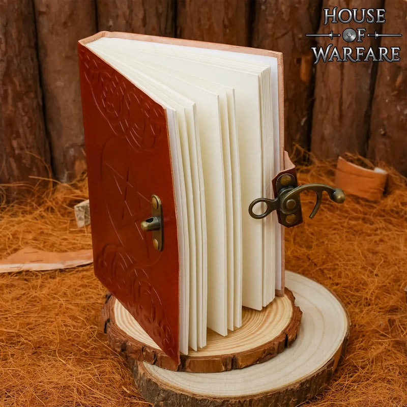 Skórzana książka Pentagram