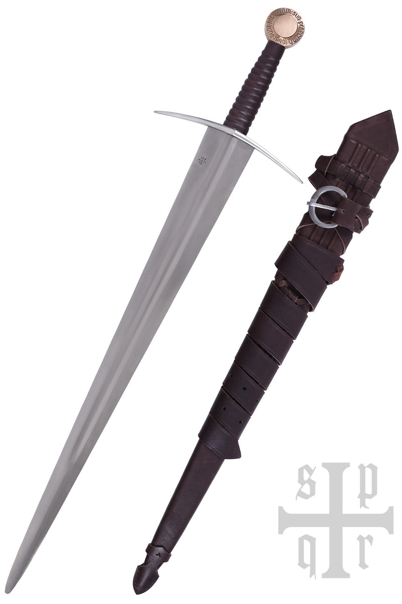 Médiéval épée Oakeshott XIV, cuivre, émoussé (battle-ready) 