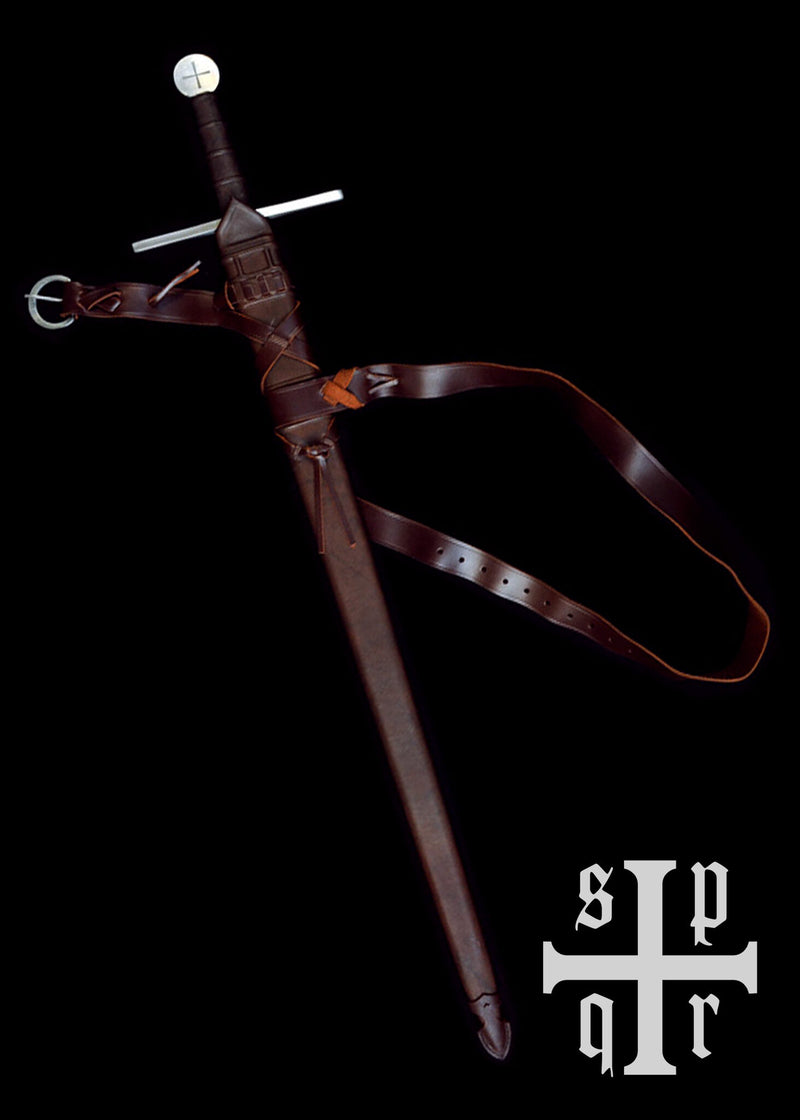 Templar sword Milites Templi, blunt (battle-ready)