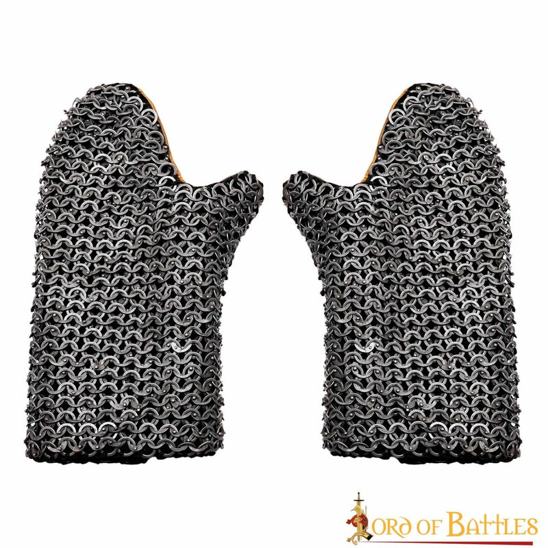 Maliënwanten, muffs platte ringen ronde klinknagels