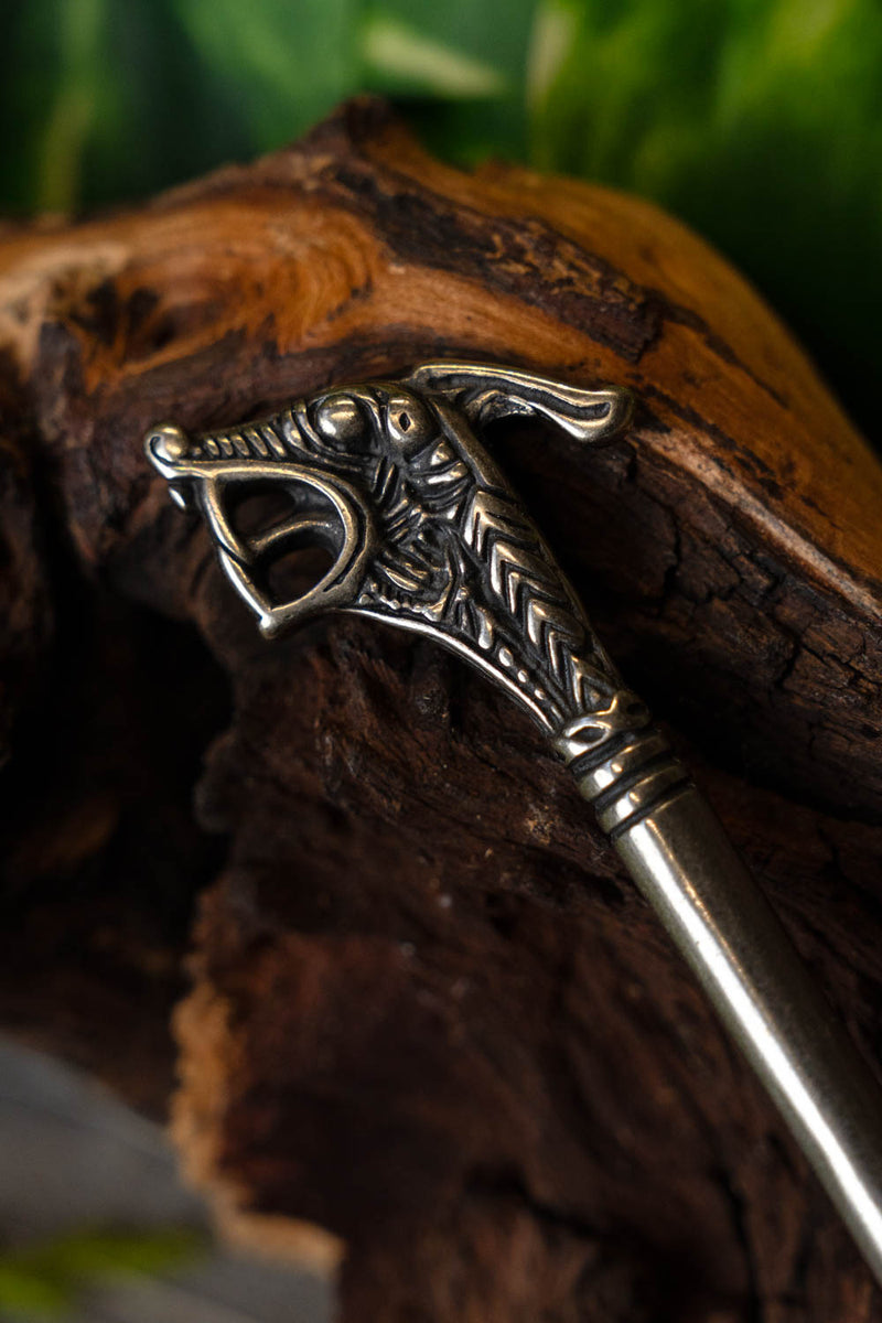 Haithabu haarpin, zamak