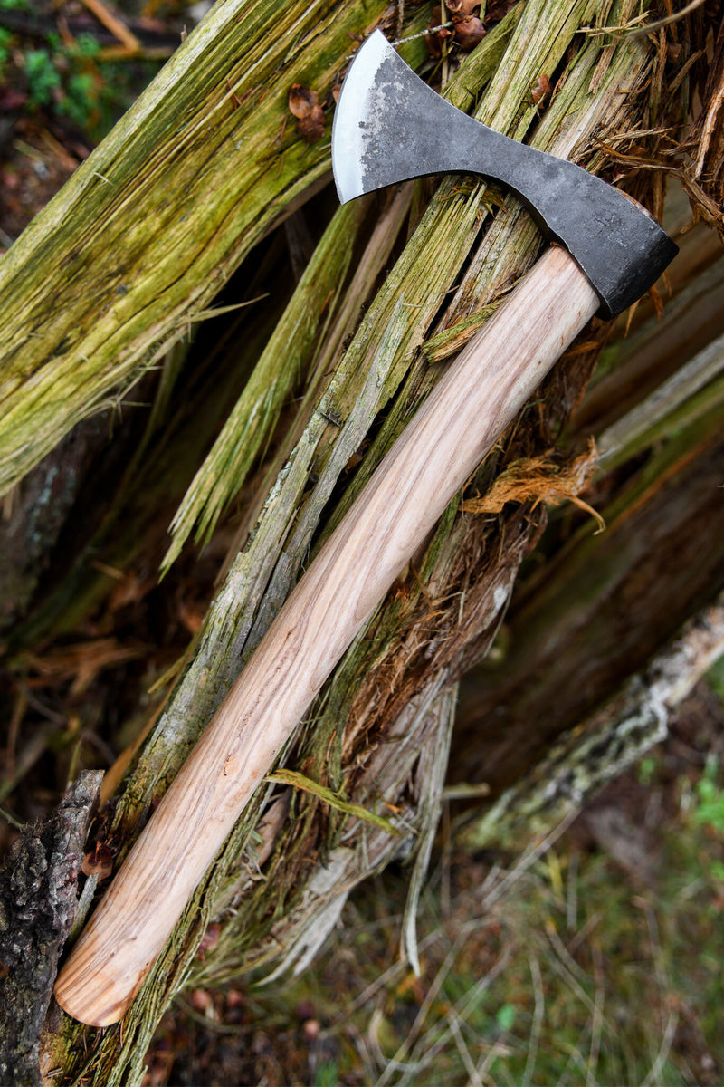 Franciska kasteøkse, halvskarpt 