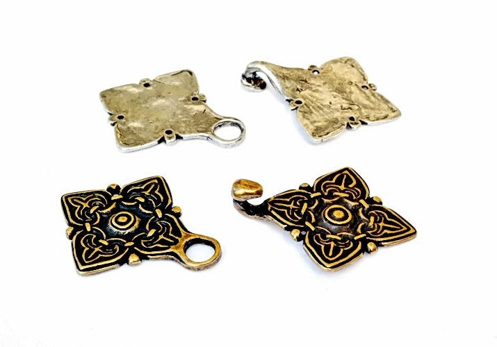 Rusvik Kaftan sluiting, brons